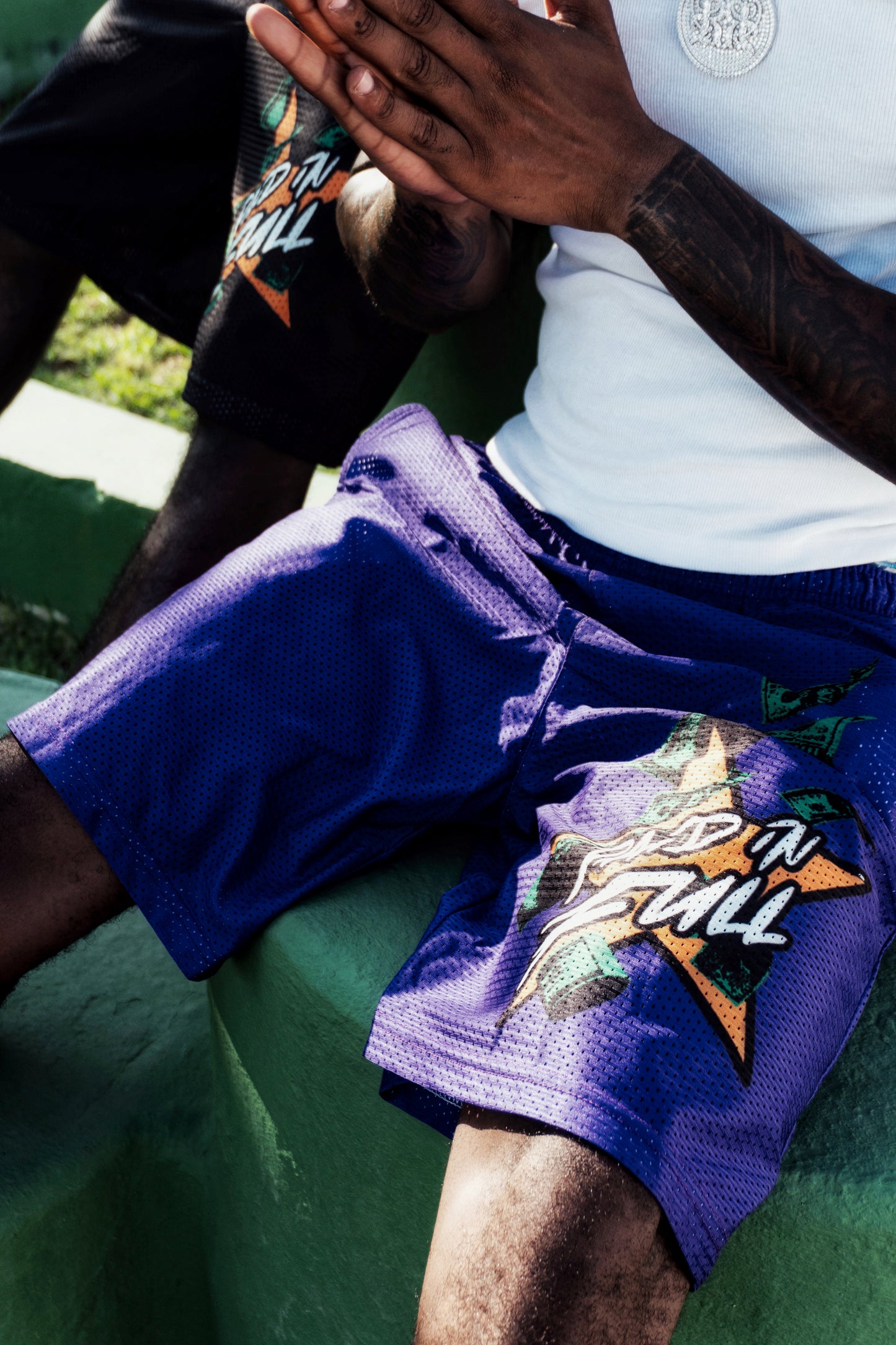 PIF SHORTS PURPLE
