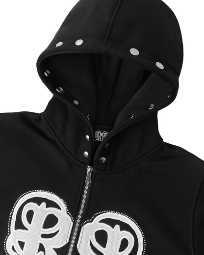 RAIMOUR DOUBLE-ZIP HOODIE